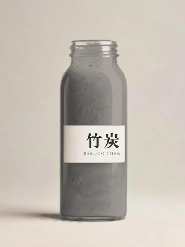 竹炭 · 天然染液 · 色彩取自毛竹